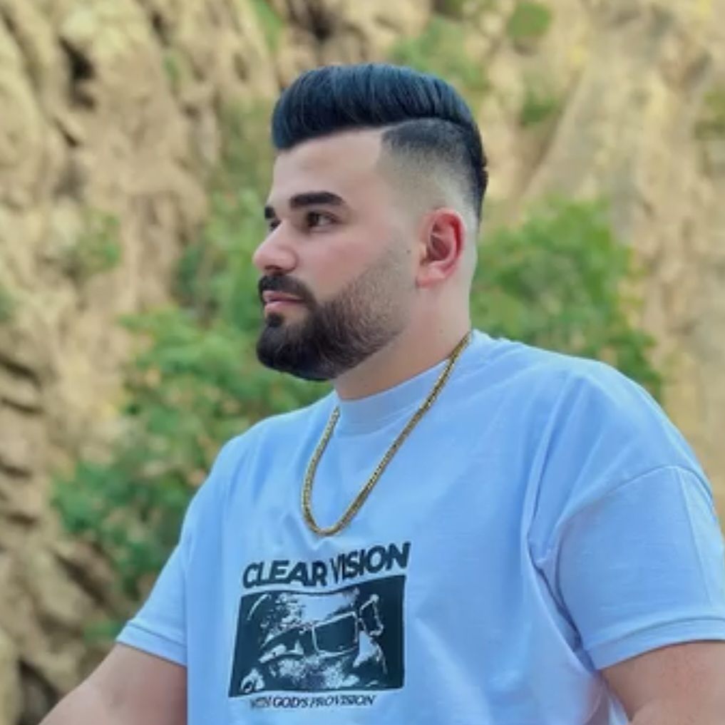 دانلود آهنگ مروان قنبری اگه چشمات جرمه مجرم عالم منم
